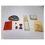 Tiny 2ï¿½" X 2ï¿½" Blank Inside Greeting Cards w/