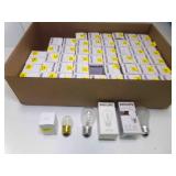 Light Bulb LOT - 11 130V - 2 40W - (45) 15W