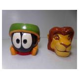 1992 Marvin the Martian & Undated Simba 3D Ceramic