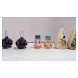 6 Mixed Lot Vintage Salt & Pepper Shakers