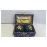 NEW OLD Stock Chinese Baoding Balls w/Instructions