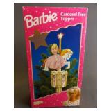Brand New 1997 Barbie Carousel Tree Toper - Barbie