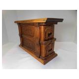 Vintage Sewing Machine Drawers Pressed or Carved