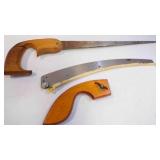 OLD Wooden Handsaw USED - 1 New Saw Blade