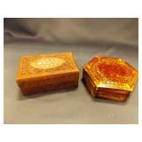 Vintage Hand-Carved Sheesham Wooden Jewelry