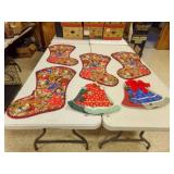 6 Hand Made Wall Hanging Christmas Dï¿½cor 2