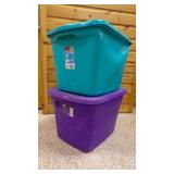 2 USED Lot of 18G Storage Containers with Lids