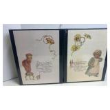 NEW OLD Stock 15" x 21" Puzzle Hot Cross Buns