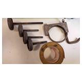 USED Muffler Clamp - 1 New Roll Venture Tape