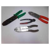 4 Wire Strippers & Crimpers