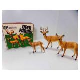 Vintage Breyer Deer Family #3123  Buck, Doe & Fawn