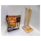 Electric Shoe & Boot Dryer Powers ON - Storage Tub