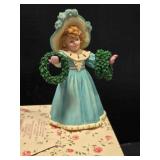 "Hollies For You" figurine; 5" tall