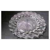 vtg American Fostoria dinner plates 9.5" x4