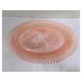 Miss America Pink Depression Glass 12" oval