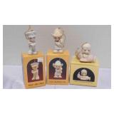 Precious Moments ornaments