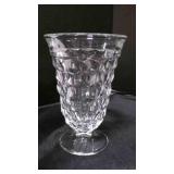 6 Fostoria American 6" tall water goblets