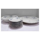 Winterling Bavaria China 9 saucers; serving bowlï¿½