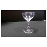 Imperial Glass Candlewick sherbet goblet.