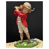 "Tee Time" 1st in Playful Pastimes Series Golfer