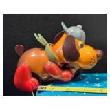 Wind-up Dog On Scooter; Russ Yesterday