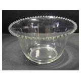 Candlewick Punch Bowl. 10" diameter.