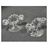 Candlestick pair. Two per item. Candlewick