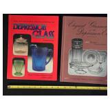 2 Depression Glass Price Guides by Gene Florence