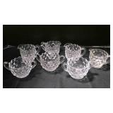 vtg American Fostoria set of sugar & creamers x3ï¿½