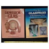 2 Depression Glass Price Guides by Gene Florence