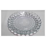 Vtg Anchor Hocking Sapphire blue bubble glassï¿½