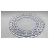 Vtg Anchor Hocking Sapphire blue bubble glassï¿½