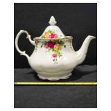 Royal Albert Bone China teapot with lid