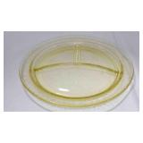 Hazel-Atlas Florentine yellow depression three