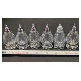 3 pair of salt & pepper shakers (6 total).