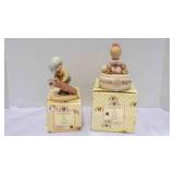 Enesco 1990 Give it your best shot 525561 figurine