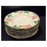 8 Cereal Bowls; Desert Rose pattern