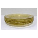 4 vtg Federal Sharon Cabbage Rose pattern ï¿½.....