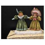 "Elegance on Ice" Two Girls Ice Skating figurine