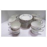 12 Johann Haviland Bavaria Germany Blue Garland