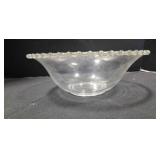 Candlewick Serving Bowl. 9 1/2" diameter.