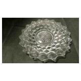 vtg American Fostoria salad plates 7.5" x13