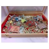 Hostess case with selective Sarah Coventry jewelry