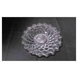 vtg American Fostoria salad plates 7.5" x 12