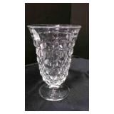6 Fostoria American 6" tall water goblets