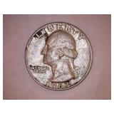 1964-D Silver Washington Quarter