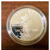 2002-P Olympic Winer Game Silver Dollar