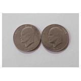 1971-D Bicentennial Eisenhower Dollar (2)