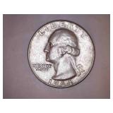 1964-D Silver Washington Quarter