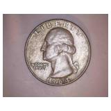 1964-D Silver Washington Quarter